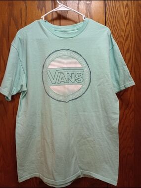 Vans Mint Graphic Tee - VANS Logo